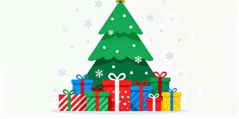Christmas Festival Background Image
