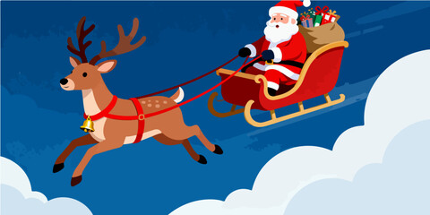 Christmas Festival Background Image