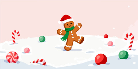 Christmas Festival Background Image