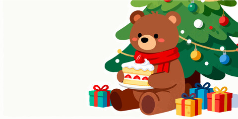 Christmas Festival Background Image