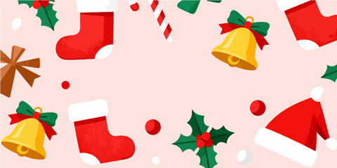 Christmas Festival Background Image
