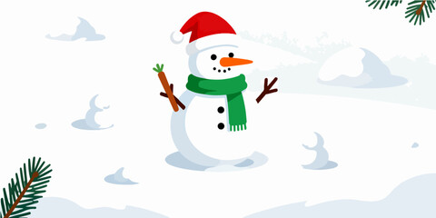 Christmas Festival Background Image