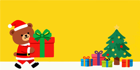 Christmas Festival Background Image
