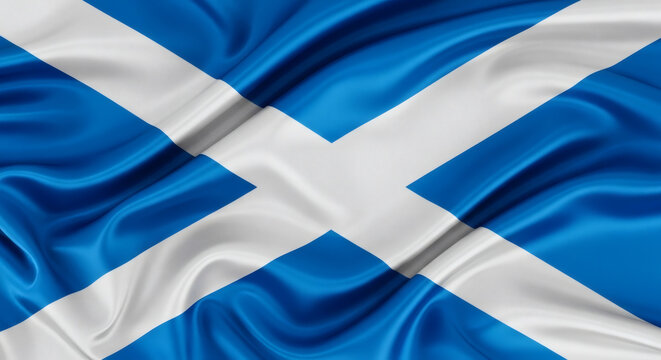 The Iconic Scottish Flag A Symbol of National Pride and Heritage - Powered by Adobe