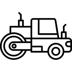 Road Roller Icon