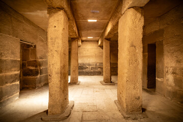 zona arqueológica de Saqqara en Egipto