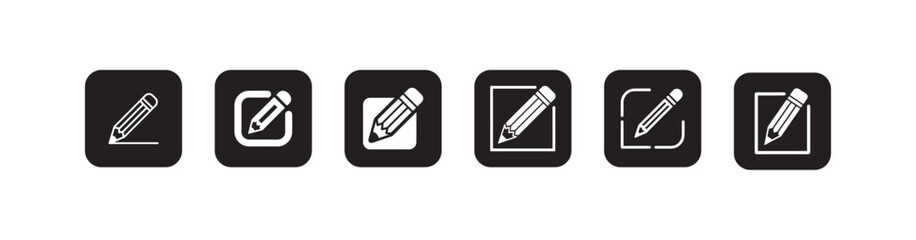 pencil icon vector simple design, pencil symbol icon, Vector illustration EPS 10.