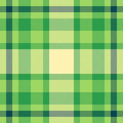 Popular textile background seamless, collage plaid vector fabric. Ethnic pattern texture tartan check in green and light colors.