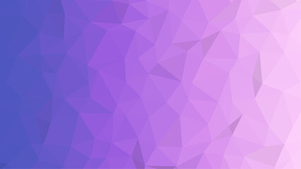 Abstract low poly background design with subtle gradient purple colors