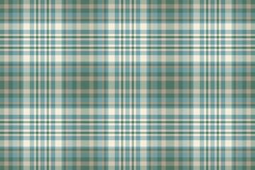 Order fabric tartan seamless, winter background textile texture. Mature vector plaid check pattern in pastel and mint colors.