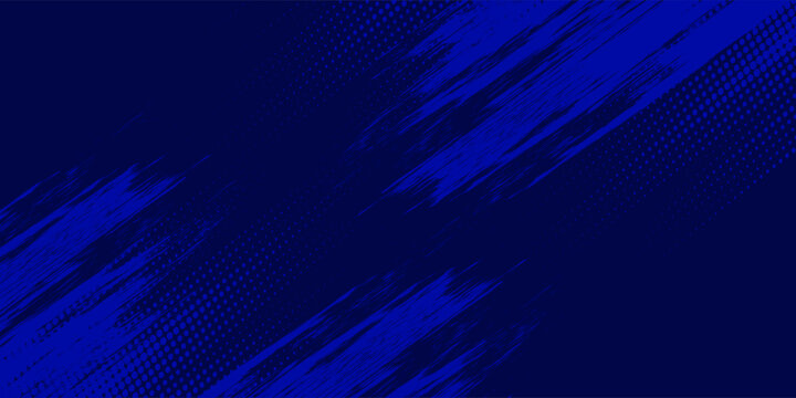 Dots halftone white \u0026 blue color pattern gradient grunge texture background. Dots pop art comics sport style vector illustration