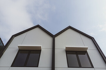 windows of a building