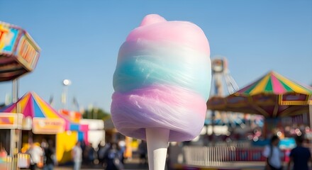 Fototapeta premium Carnival Cotton Candy