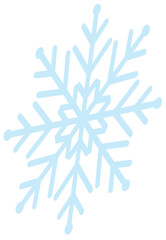 스노우 컨페티 일러스트 Snow Confetti Illustration