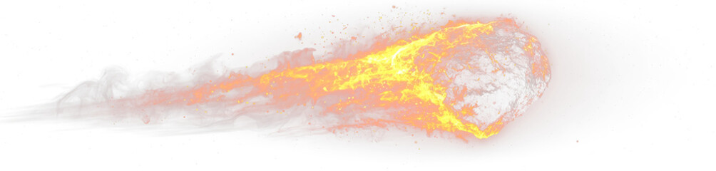 png fire blaze with burning heat, flying sparks, smoke, and glowing embers, isolated overlay for campfire, fireplace, firestorm, magical effect, and abstract motion designs