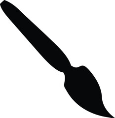 brush vector silhouette illustration