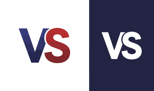 Versus Split Background Contrast Design