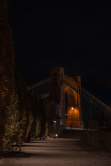 Wrocław, Noc, Światła, podróż, architektura miejska, długi czas ekspozycji, mosty, Night, Lights, travel, urban architecture, long exposure, bridges, fontanna, fountain, bridge, © Adrian Jaśpiński