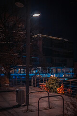 Wrocław, Noc, Światła, podróż, architektura miejska, długi czas ekspozycji, mosty, Night, Lights, travel, urban architecture, long exposure, bridges, fontanna, fountain, bridge, © Adrian Jaśpiński