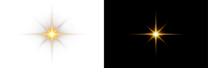 Png Golden Starburst PNG Overlay on transparent background