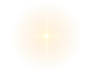 Png Golden Lens Flare PNG Overlay on transparent background