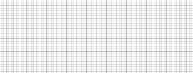Minimalist black grid background imitating graph paper with neat blue outline pattern for plotting, note, notebook, journal, bullet planner, and school design layout projects. Vector