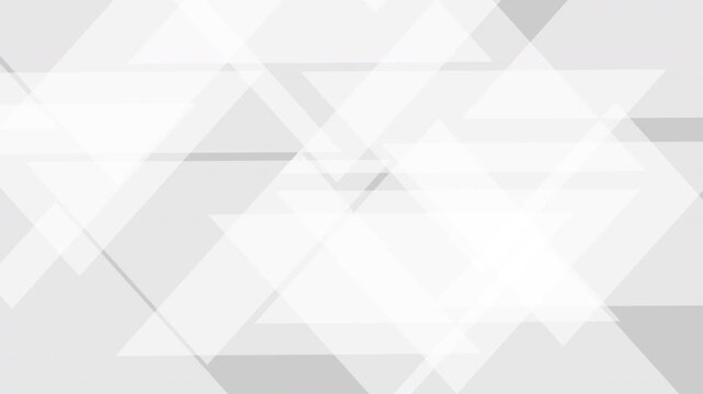 Gradient Light grey corporate abstract background of looping animated gradient geometric triangle shapes. 4k motion graphic