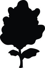 fiddle leaf fig tree silhouette