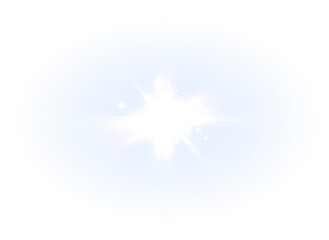 Png Rainbow Lens Flare PNG Overlay on transparent background