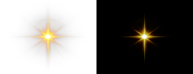 Png Golden Starburst PNG Overlay on transparent background