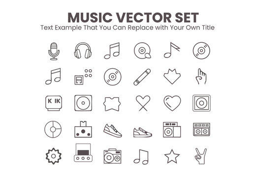 Music Icon Set