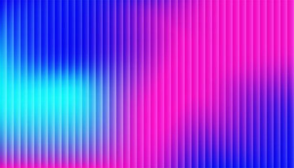 Glass effect gradient striped refracted vector background. Abstract colorful distorted creative bright grainy noise textured backdrop