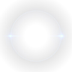 Clean circular HUD with sonar pulses and icons — PNG tech asset for search systems. PNG Overlay on transparent background for military targeting, navigation, and VFX.