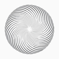 Hypnotic vortex pattern: an eye-catching radial illustration with spiral illusion