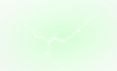 Png Green Lightning PNG on Transparent Background with Energy Overlay