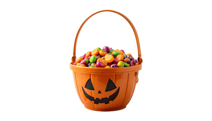 Halloween candy bucket PNG