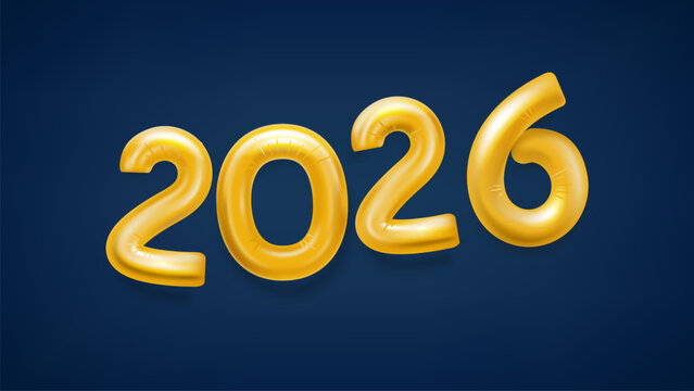 White Christmas tree with blue baubles. Vector illustration