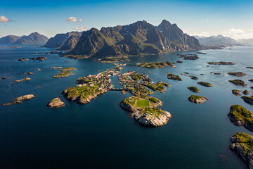 Henningsvaer Lofoten is an archipelago in the county of Nordland, Norway.