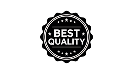 Assuring top-tier excellence with our best quality insignia, a mark of premium standards and exceptional performance, guaranteed satisfaction, and superior value