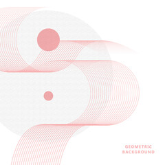 Geometric Elegance. Abstract geometric background. Vector design template