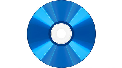 Blue ray disc dvd cd storage media optical data digital technology information recordable blank 100gb on transparent background