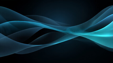 Beautiful luxury 3D modern abstract neon background consisting of waves with slight digital effect. 3d illustration, 3d rendering modern business background wallpaper, wavy lines background