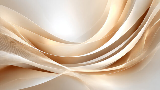 Beautiful luxury 3D modern abstract neon background consisting of waves with slight digital effect. 3d illustration, 3d rendering modern business background wallpaper, wavy lines background