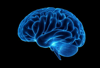 3d rendered a brain wallpaper