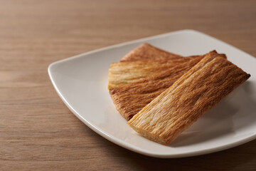 韓国の駄菓子チョンデュギのイメージ