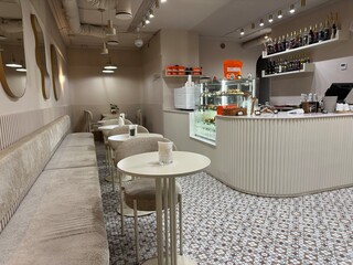 Coffee shop interior