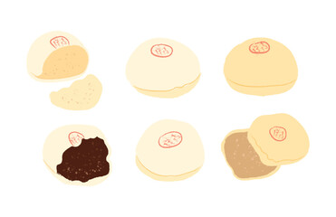 Brown Sugar hollow Bun cake 