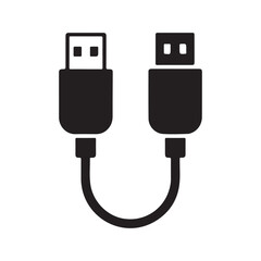 USB Cable Fast Charging Cable Icon