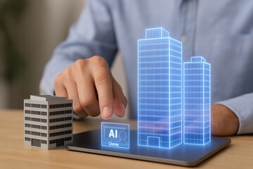 A Professional Engaging with AI Technology in Urban Development: Exploring the Future of Smart Cities through Digital Simulations and Innovations