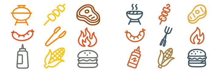 Fun barbecue party with grilled food and tasty treats enjoyed during a sunny afternoon gathering with friends